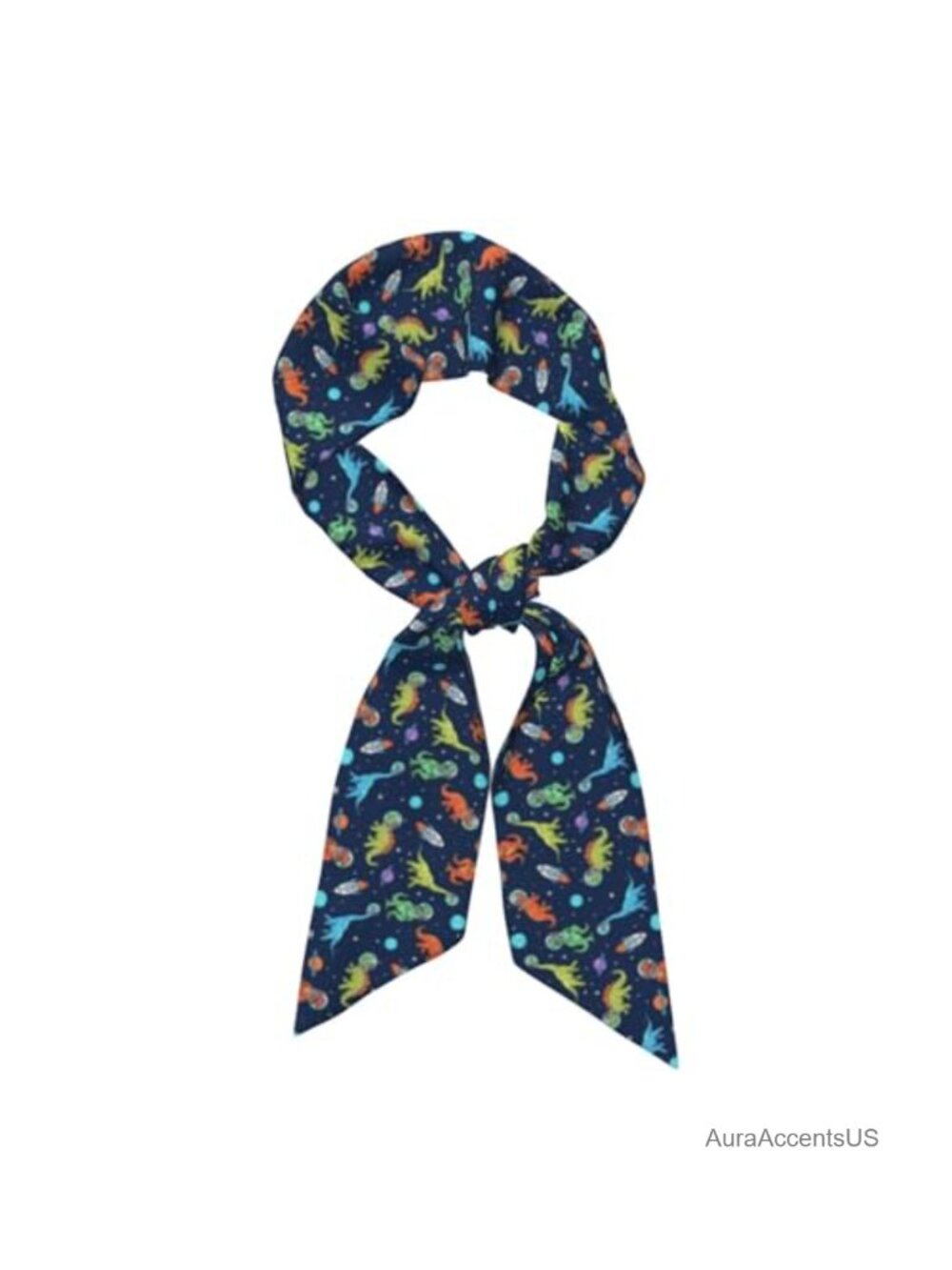 Satin Scarf for Women Silk Feeling Ribbon Neckwear